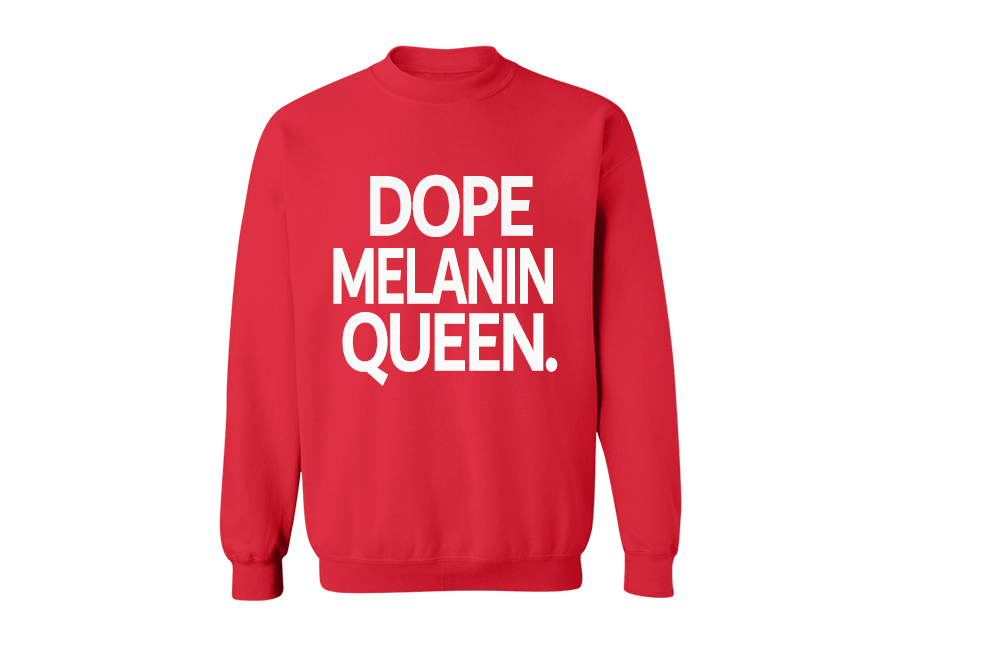 Dope Melanin Queen Sweatshirt